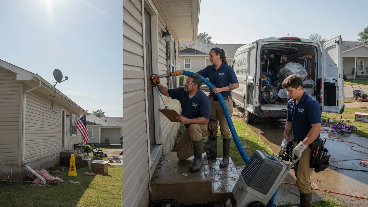 Ceiling Water Damage Restoration in New Derry, PA near me